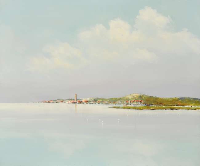 Jan Groenhart - Wolkenlucht boven Terschelling 