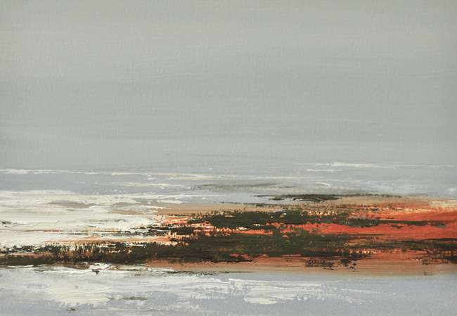 Jan Groenhart - The tide is washing the shore