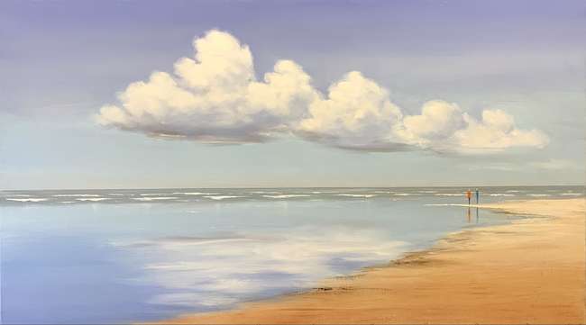 Jan Groenhart - Rustig strand 