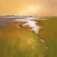 Jan Groenhart - Licht op het water 