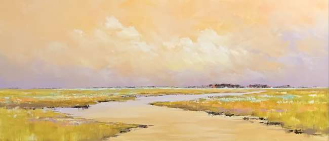 Jan Groenhart - Warm landschap