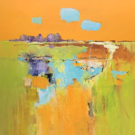Jan Groenhart - Blauwe wolken 