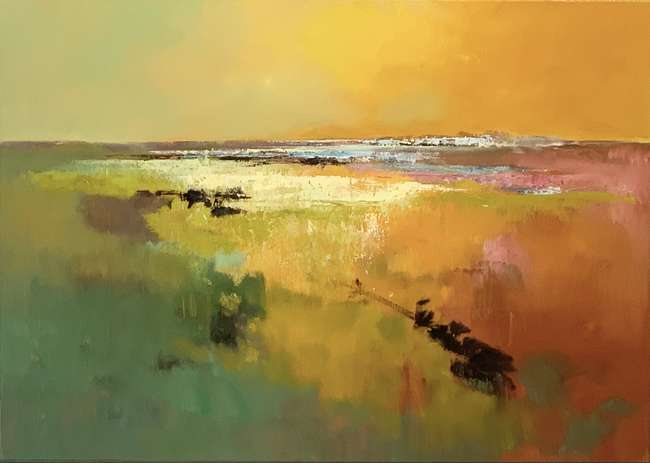 Jan Groenhart - Kleur op het land 